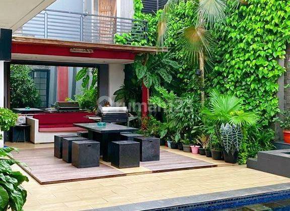 Rumah 2 lantai SHM semi furnish cilandak s pool bagus  siap huni 2