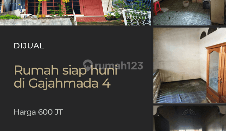 Rumah Siap Huni Di Gajahmada 4 1