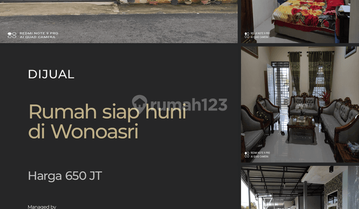 Rumah SIAP HUNI di lokasi strategis area Pontianak kota 1