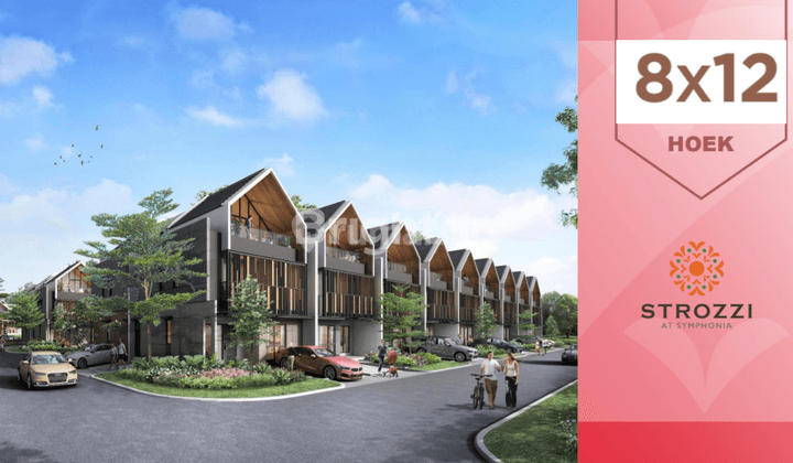 Rumah Attic Cluster Strozzi Symphonia Summarecon Gading Serpong 2