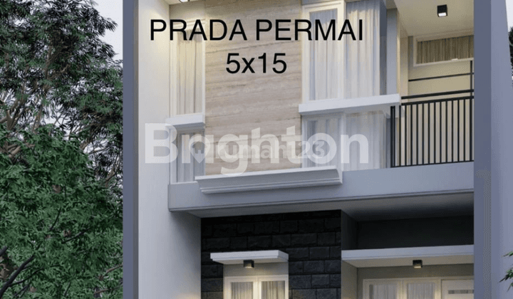 Rumah New Minimalis 2 lantai daerah Darmo Permai (Pradah Permai) Surabaya Barat 1