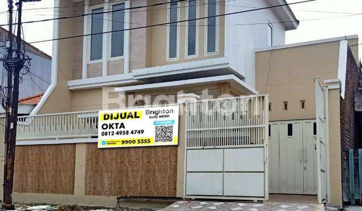 RUMAH BARU GRESS 2 LT DI JL BARATA JAYA SURABAYA 1