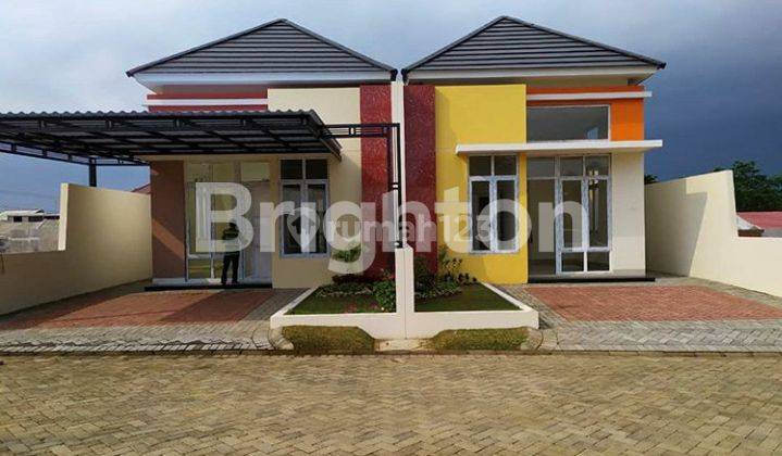 RUMAH MURAH, ASRI, HARGA TERJANGKAU DEKAT TOL MALANG, PERUMAHAN KAWASAN NEW CITY CLUSTER THE VILLAGE TIPE SAPPHIRE 1