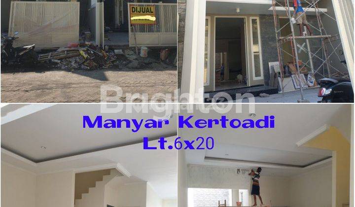 RUMAH 2 LT BARU GRESS DI MANYAR KERTOADI SURABAYA 2