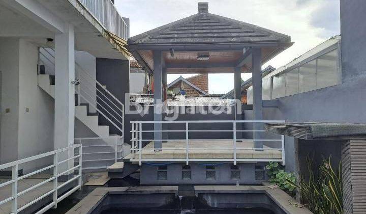 RUMAH TERAWAT SIAP HUNI  LENGKAP DENGAN GAZEBO DAN KOLAM IKAN KOI DI PANCANAKA ORCHID HILL 1