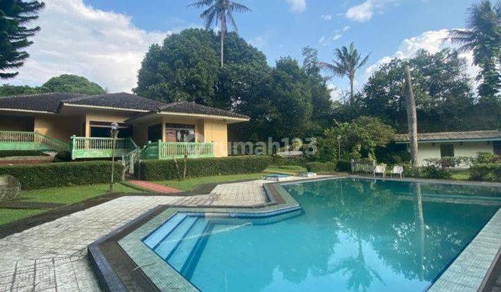 DIJUAL VILLA FASILITAS SWIMMPOOL CISARUA BOGOR JAWA BARAT  1