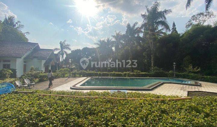 DIJUAL VILLA FASILITAS SWIMMPOOL CISARUA BOGOR JAWA BARAT  2