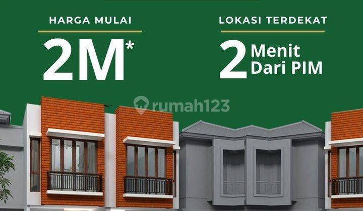 Dijual Rumah Praja Pondok Indah Kebayoran Baru Jakarta Selatan  2