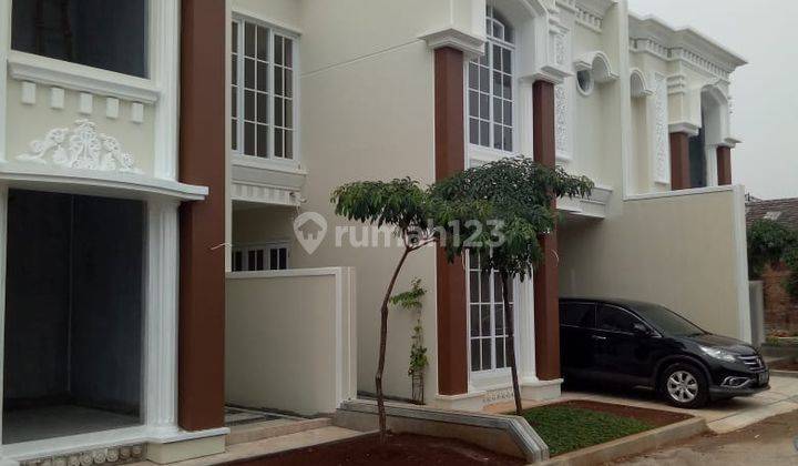 RUMAH BRAND NEW CLUSTER TEPI JALAN KAMPUNG TENGAH KRAMAT JATI JAKARTA TIMUR 1