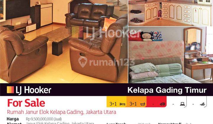 Rumah Janur Elok Kelapa Gading, Jakarta Utara 2