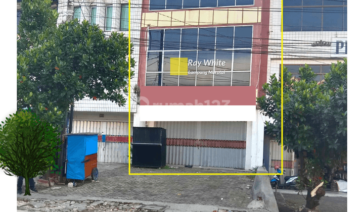 Ruko 2 Pintu Jalan Teuku Umar Bandarlampung 1