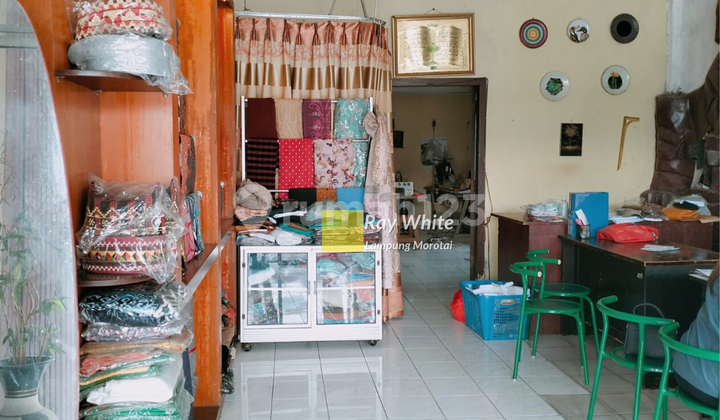 Rumah dan tempat usaha lokasi strategis pengajaran bandar lampung 2