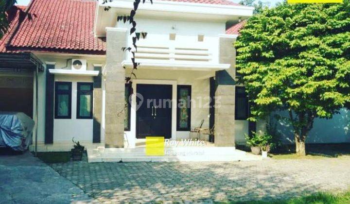 Rumah plus kios dengan tanah luas di Way Hui Jati Agung Lamsel 1