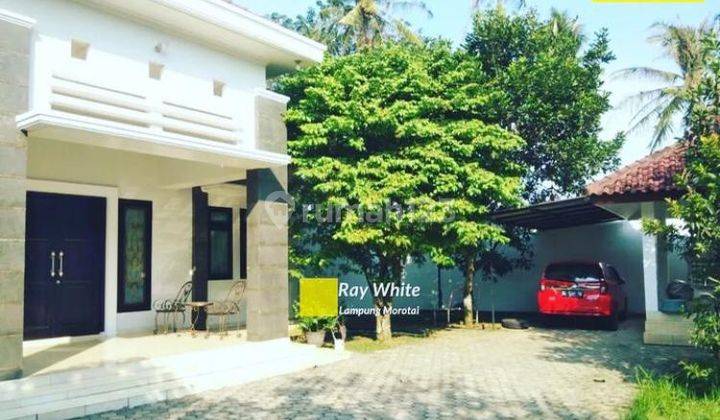 Rumah plus kios dengan tanah luas di Way Hui Jati Agung Lamsel 2