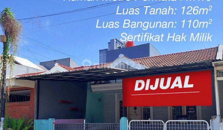 Dijual Rumah 2 Lantai di Perumahan metro permata 1