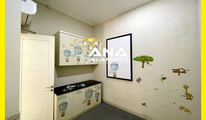 ANA RUMAH BAGUS SEMIFURNISH DI KAV.POLRI 3.5LT UK 5X15M JELAMBAR 2