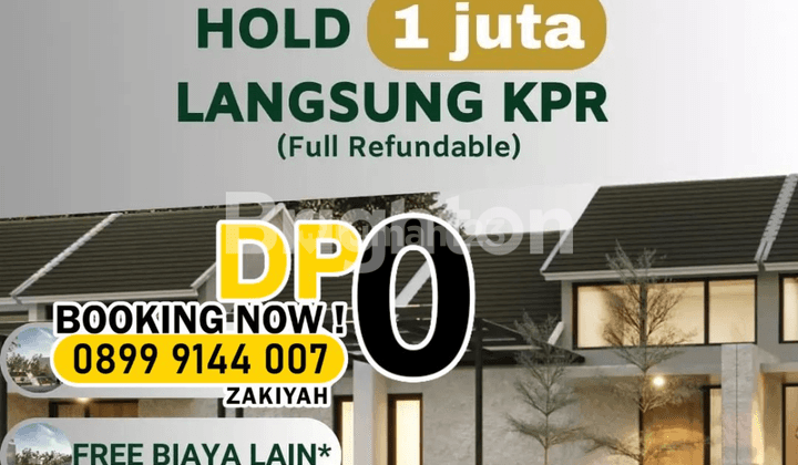 DP 0 + RUMAH SHM FREE BIAYA 0 JALAN BECIRO SUKODONO SELATAN SURABAYA CENDANI LIVING 1