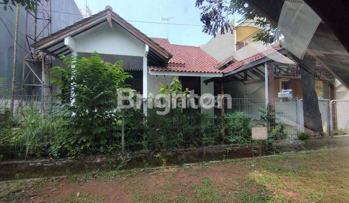 Row Jalan Lebar  Cepat Rumah 1 Lantai Sudah Renovasi di Kemang Pratama 1