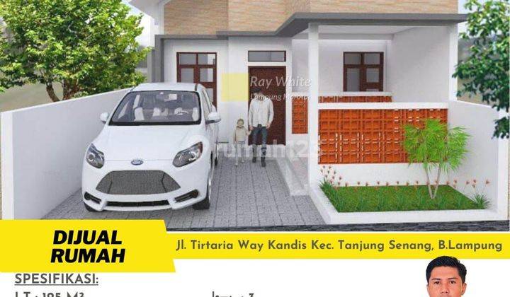 Rumah Minimalis 3 Kamar Tidur di Jalan Tirtaria Way Kandis Tanjung Senang 1