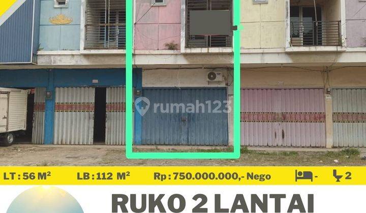 Ruko 2 Lantai di Jalan Negara Soekarno Hatta (By Pass) Bandar Lampung 1