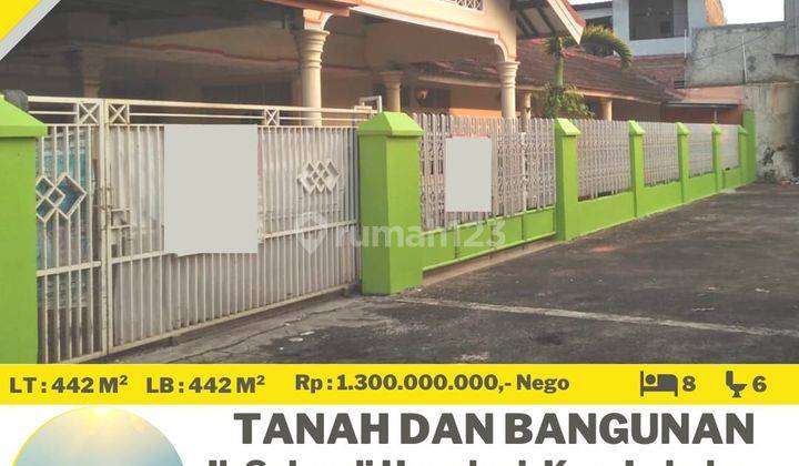 Rumah LT 442m2 Full Bangunan di Jalan Sukardi Hamdani Labuhan Ratu Kedaton 1