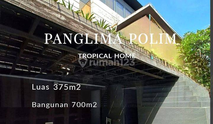 Rumah 2 Lantai Strategis Panglima Polim Kebayoran Baru Jakarta Selatan 1