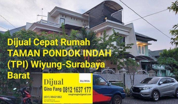 Jual Cepat Rumah Taman Pondok Indah(TPI) Wiyung Surabaya Barat 1