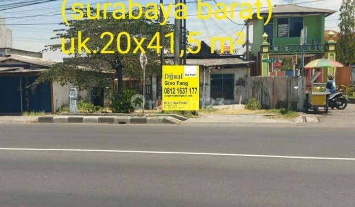 Dijual Murah Rumah hitung tanah Raya Mastrip Kebroan Surabaya Barat 1