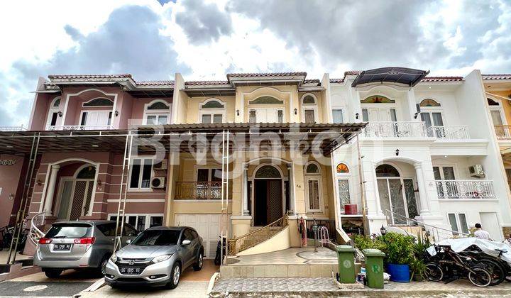 RUMAH TOWNHOUSE CANTIK DAN MEWAH DI PALEMBANG REGENCY 1