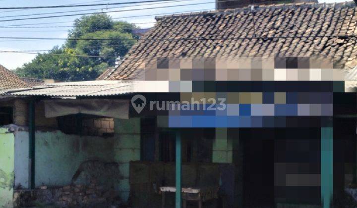 Rumah Bangunan Lama Mainroad Ramai Nanjung, Hitung Tanah Saja 1