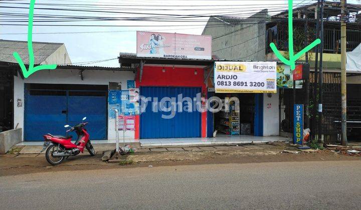 RUMAH DAN 2 RUKO DEKAT PASAR MALABAR PERUMNAS KARAWACI TANGERANG KOTA 1