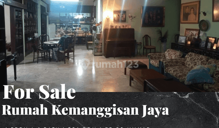 Rumah Bagus Semi Furnished SHM di Kemanggisan, Jakarta Barat 1