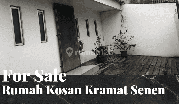 Rumah 2 Lantai Bagus di Kramat, Jakarta Pusat 1