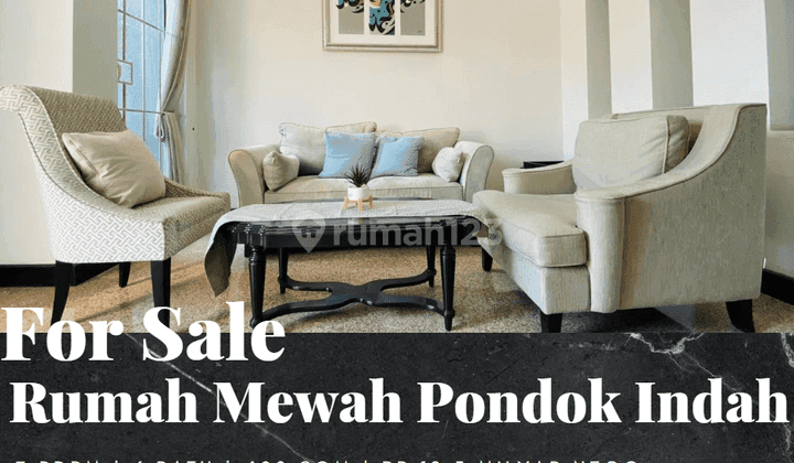 Rumah 2 Lantai Bagus SHM di Pondok Indah, Jakarta Selatan 1