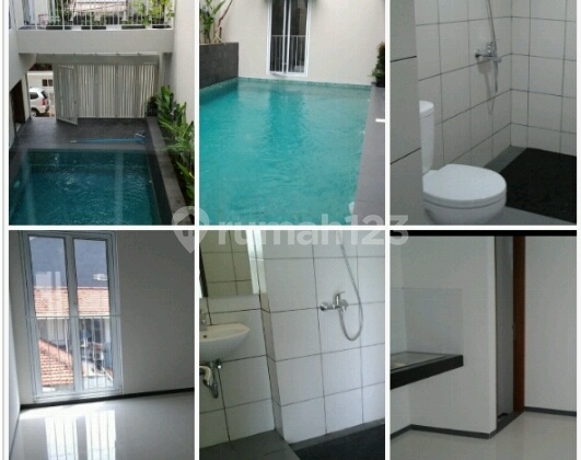 a beautiful minimalist house  in kebayoran baru