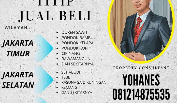 Jual Cepat Rumah Cipinang Indah 2 2