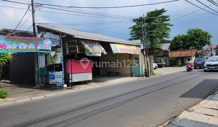 Rumah Lokasi Strategis Pinggir Jalan Raya & Terdapat 2 Kios @Pondok Betung Raya 2