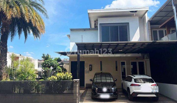 Rumah di The Gayungsari Surabaya Selatan Minimalis Modern Hook/Pojokan Semi Furnished Siap Huni 2