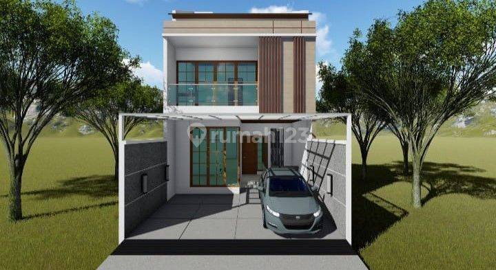 Rumah Baru Design Modern di Mekar Wangi  1