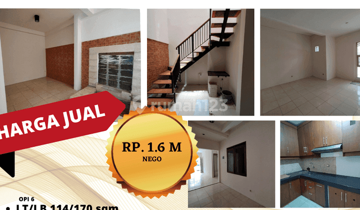 Rumah 2 Lantai Bagus Unfurnished SHM di Maltra Residence, Bandung 2