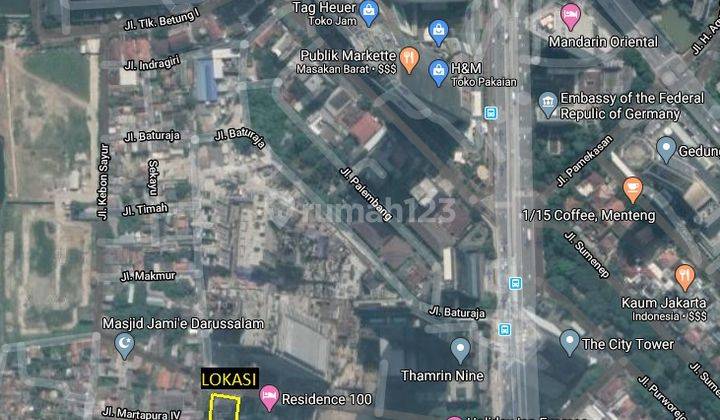 Rumah Lama Hitung Tanah. Lokasi Super Strategis Thamrin 2