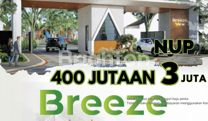 RUMAH MURAH DI  PERUMAHAN  SURYA BREEZE 2