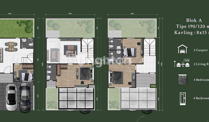 NEW LAUNCH! RUMAH EKSKLUSIF 3 LANTAI BERLOKASI STRATEGIS DI TENGAH KOTA NAGOYA 2