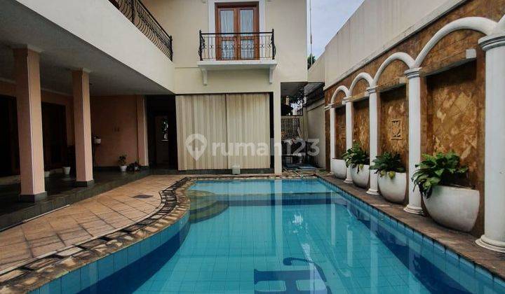 Rumah Prima Dg Swimming Pool Di Bendi Tanah Kusir Jaksel 7198 OF 1