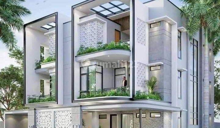 Rumah kost 3 lantai bangunan Baru SHM full furnished  1