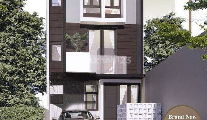 Rumah full furnish Oasia Dian Istana 3 lantai 3 kt  1