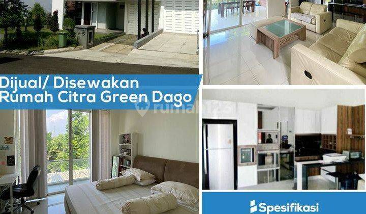 Rumah 2 Lantai Lux Semi Furnish di Citra Green , Dago Bandung Utara  2