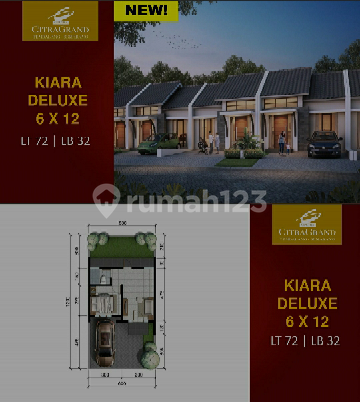 Rumah baru minimalis tipe kiara cluster redterracotta Citragrand Semarang 2