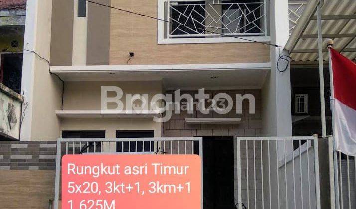 RUMAH BARU GRESS DI RUNGKUT ASRI TIMUR SURABAYA 1