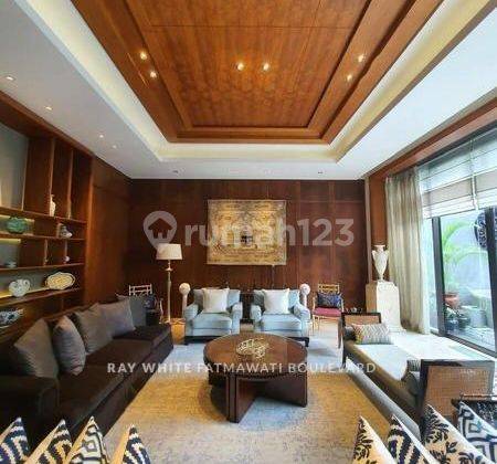 Rumah Mewah Bergaya Western Modern di Lingkungan Elite Kebayoran Baru Jln Wijaya 1